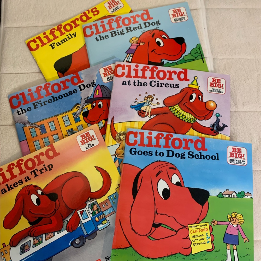 Box set Clifford the big red dog bedtime stories